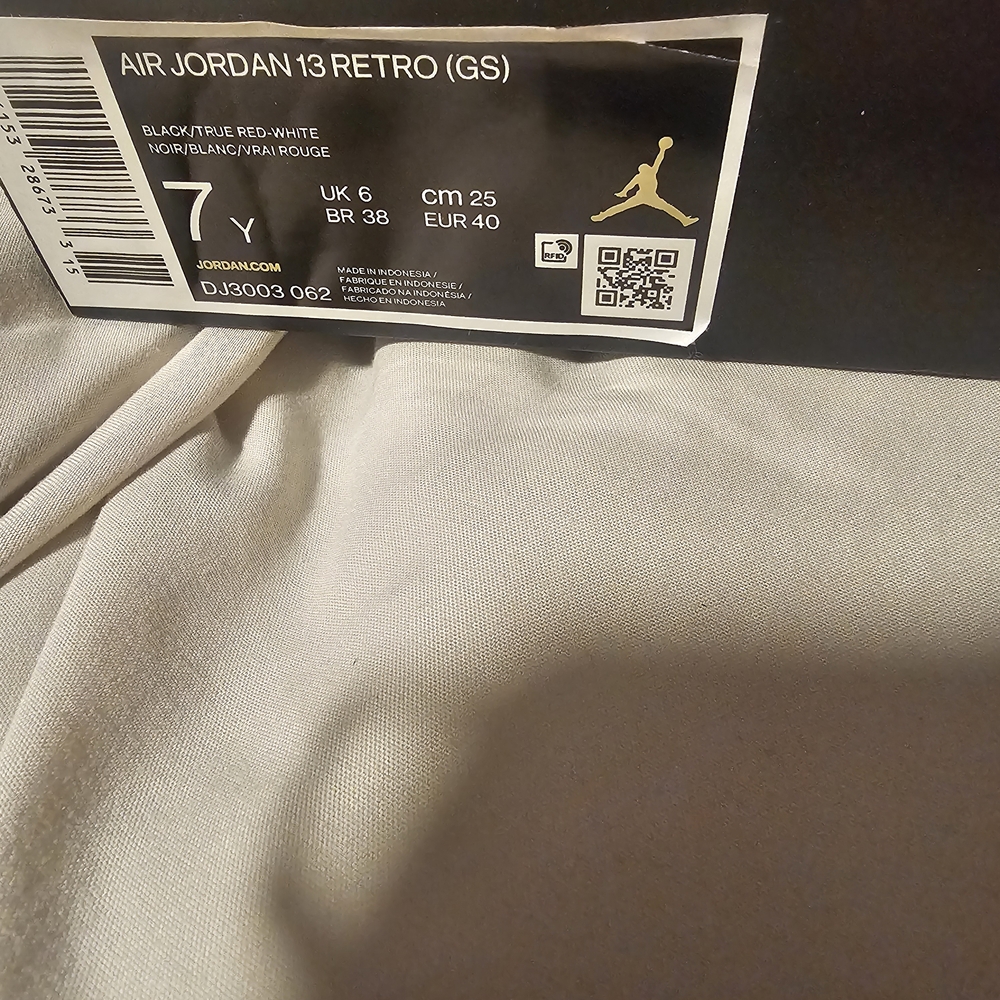 Jordan Air Jordan 13 Retro GS - Black and Red